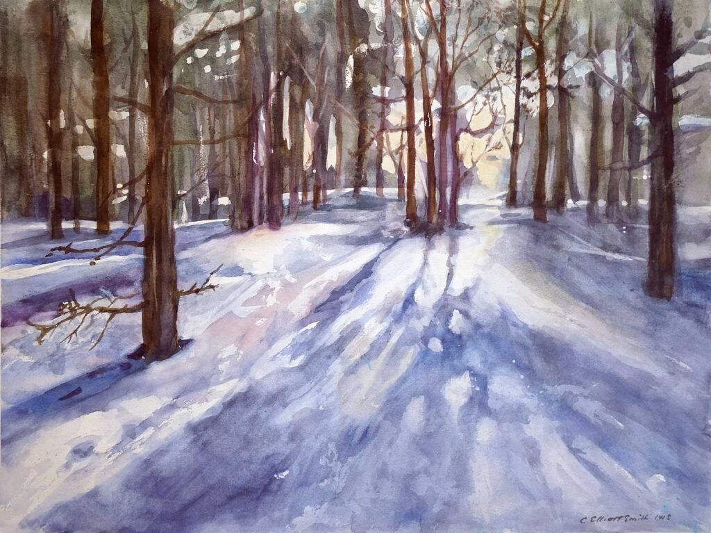 Snowy Woods Bryce Canyon