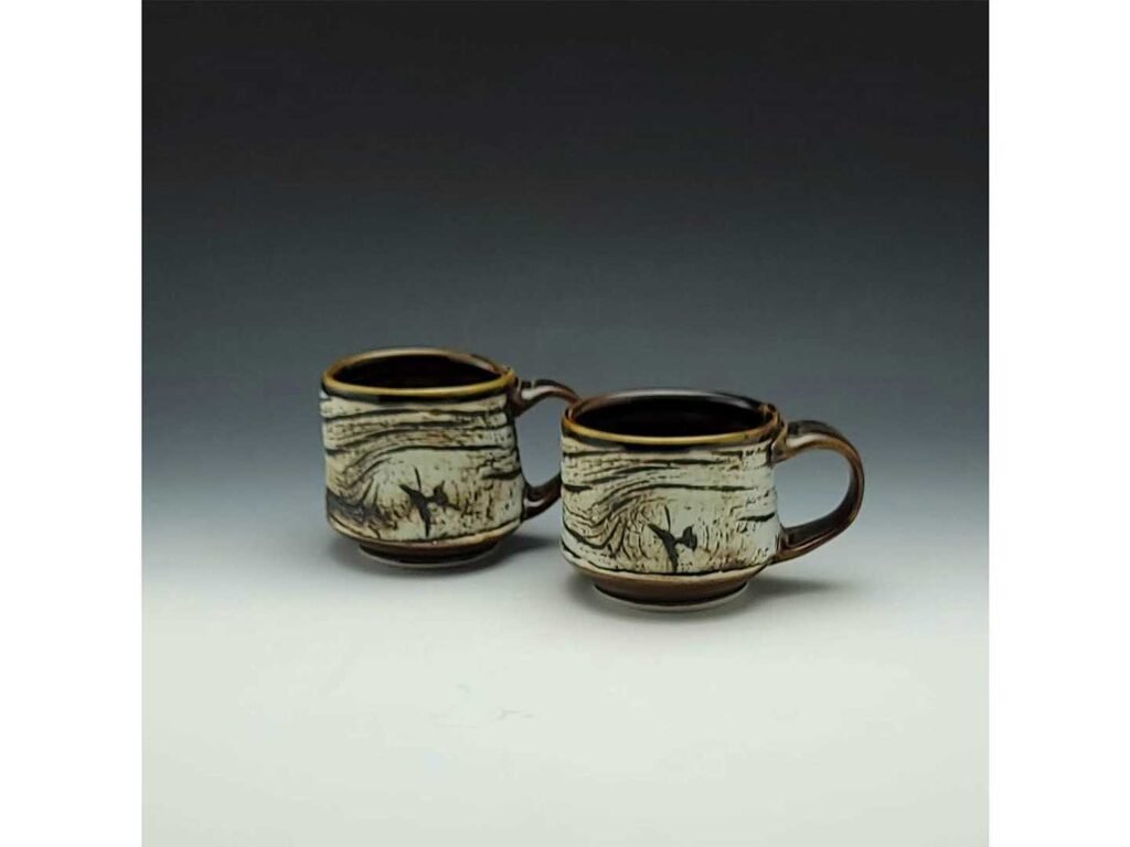 Woodgrain Cups