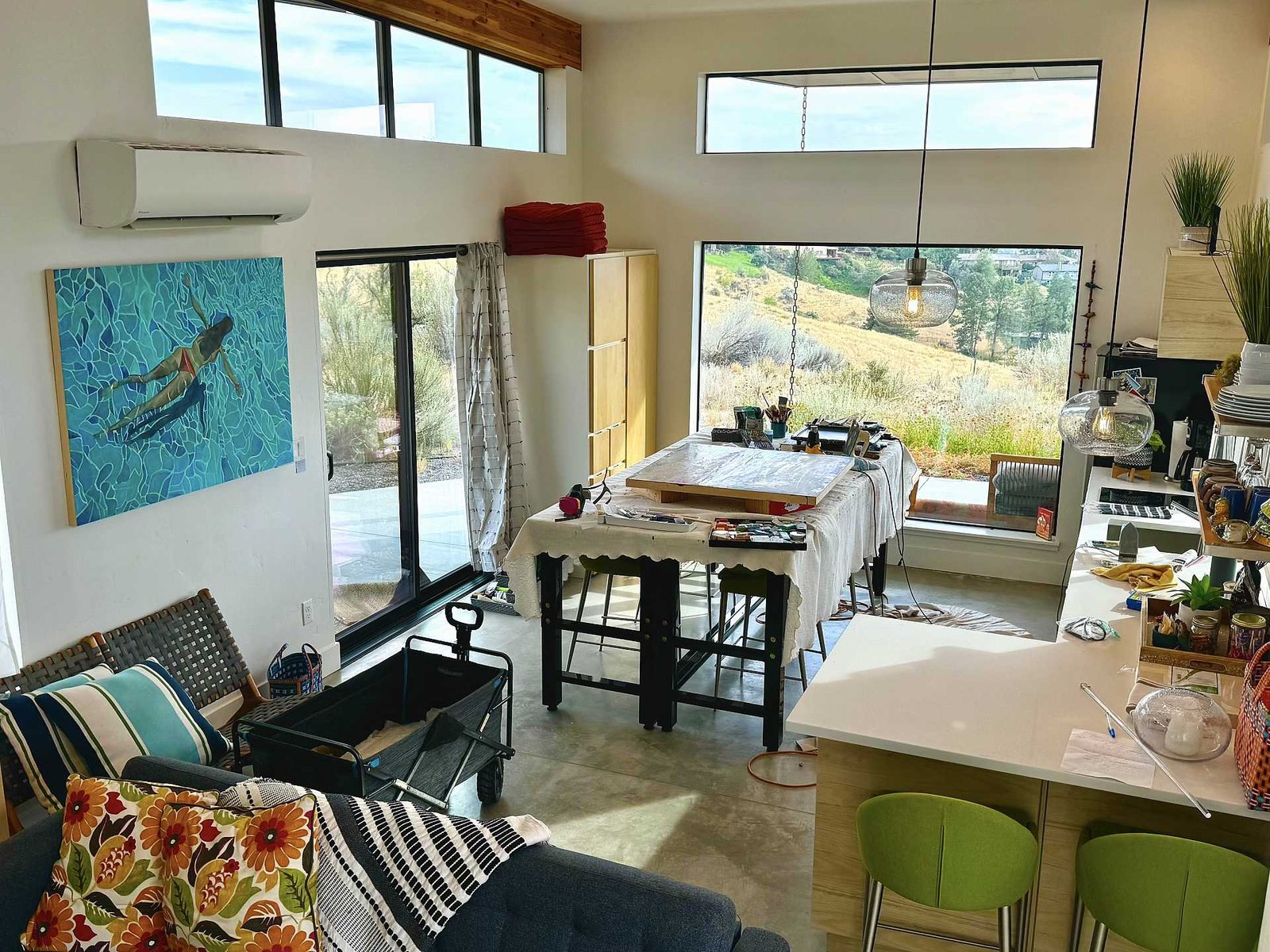 Deborah Martell's Studio