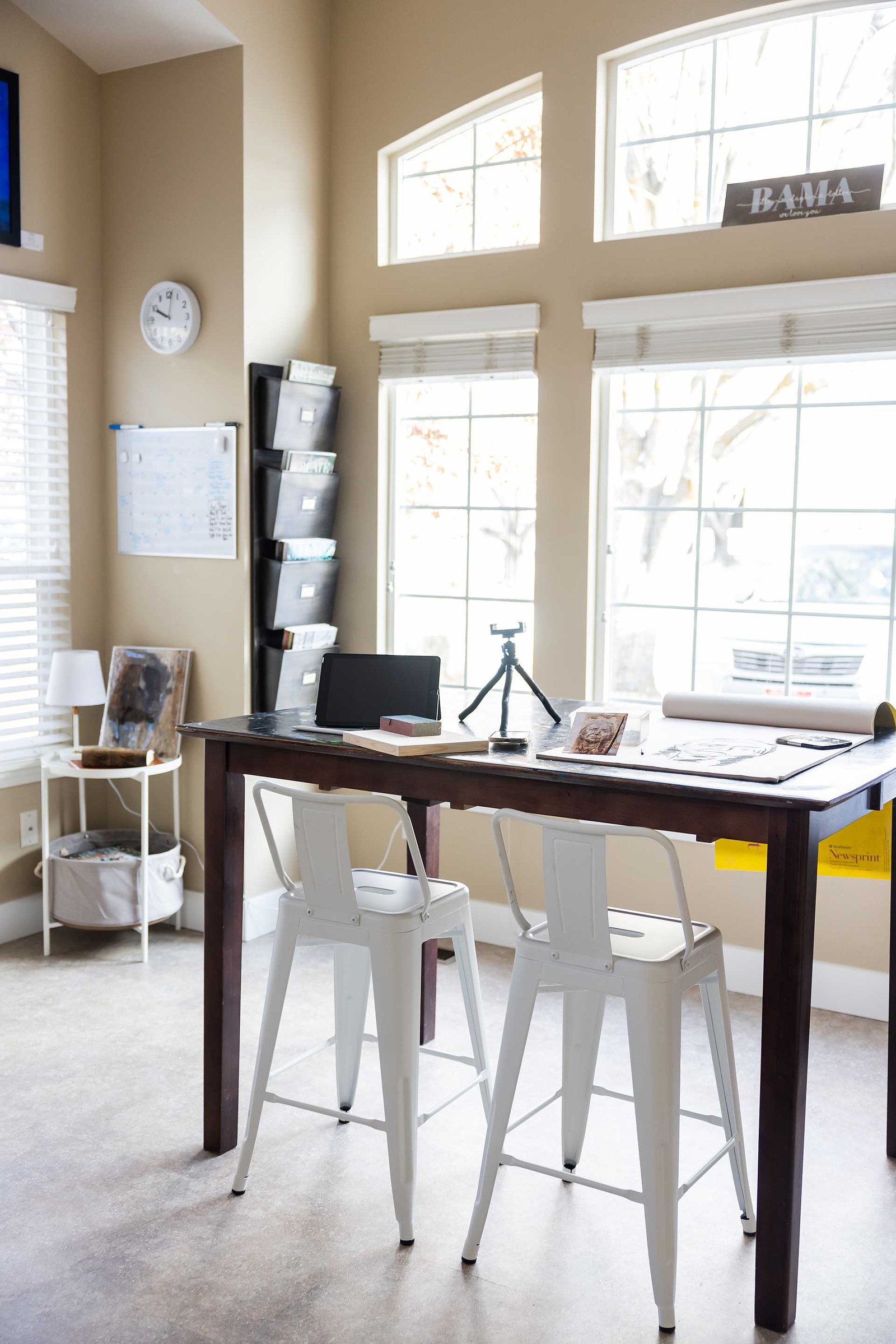 Kathi Holzer's Studio