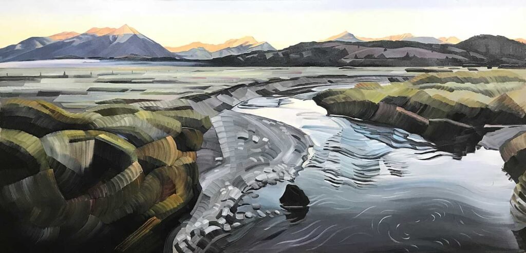 Daybreak in Sawtooth Valley