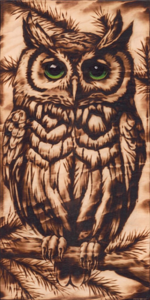 Embered Feathered Watcher