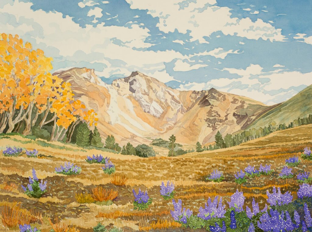 Devils-Bedstead-from-Summit-Creek-Trail, Sun Valley