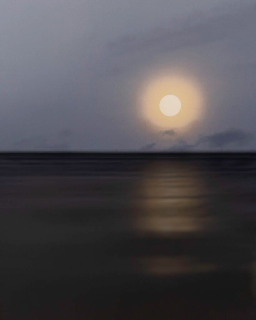 ...and feel again the salt soft sound of the waves. (From the "Imaginary Landscapes" series)