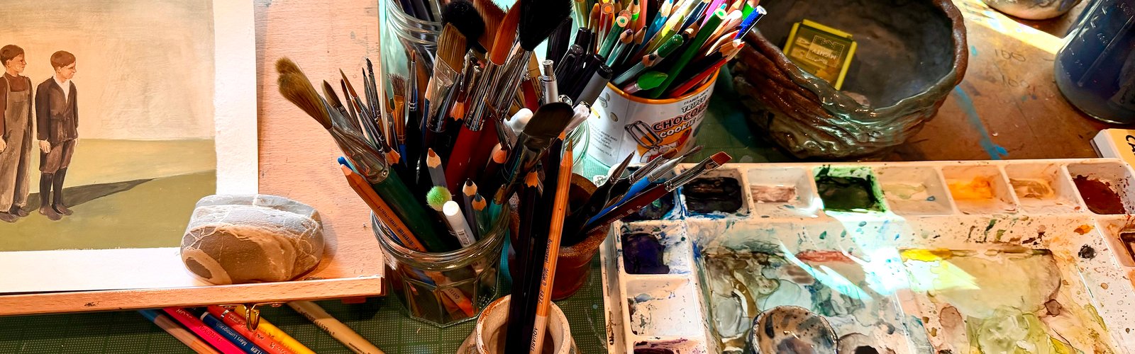 Sarah Cathcart Anderson's Studio