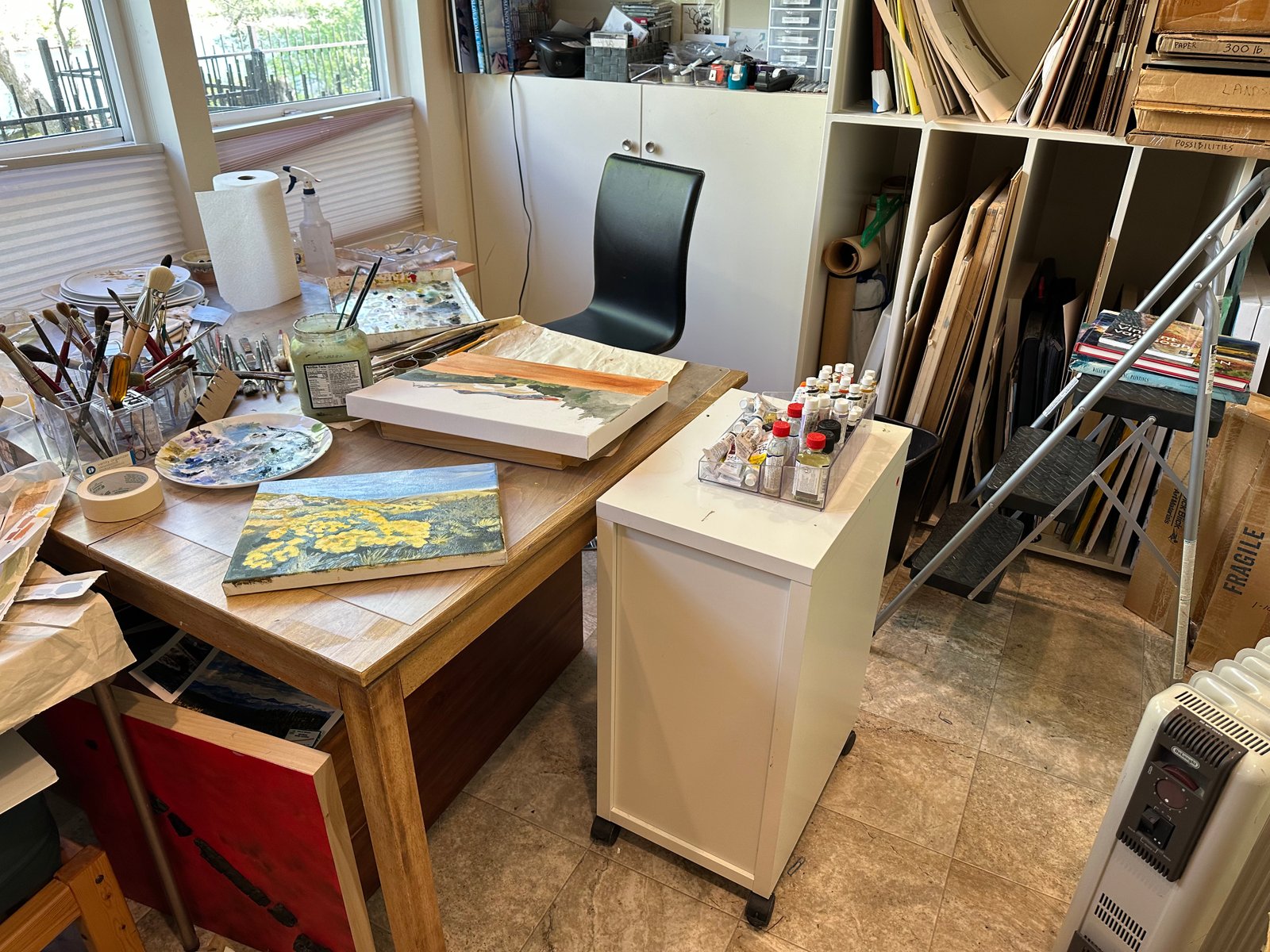 Sandra Shaw's Studio